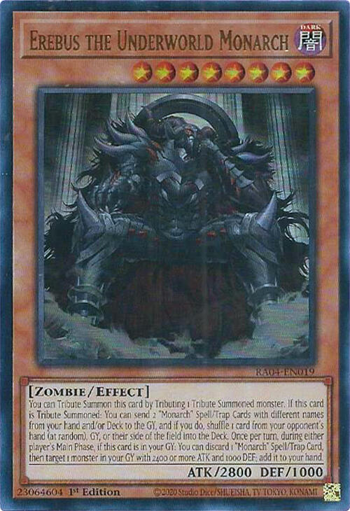 Erebus the Underworld Monarch [RA04-EN019] Ultra Rare | Gam3 Escape