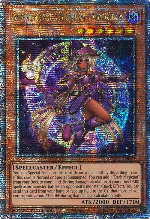 Apprentice Illusion Magician [RA04-EN023] Quarter Century Secret Rare | Gam3 Escape