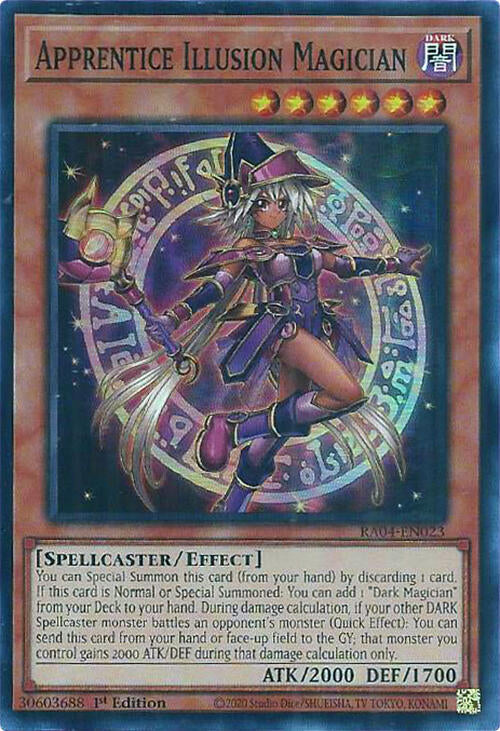 Apprentice Illusion Magician [RA04-EN023] Super Rare | Gam3 Escape