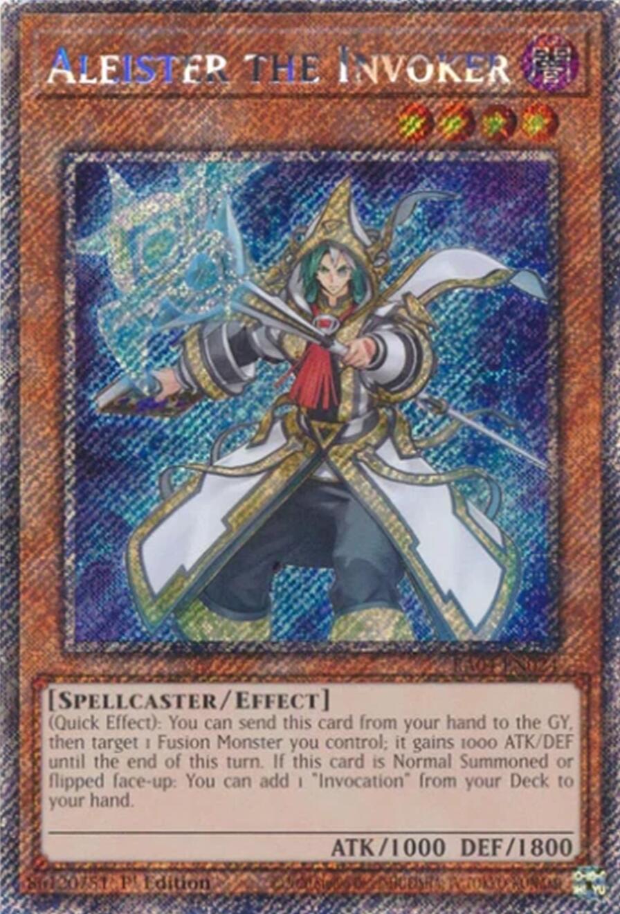 Aleister the Invoker (Alternate Art) [RA04-EN024] Platinum Secret Rare | Gam3 Escape