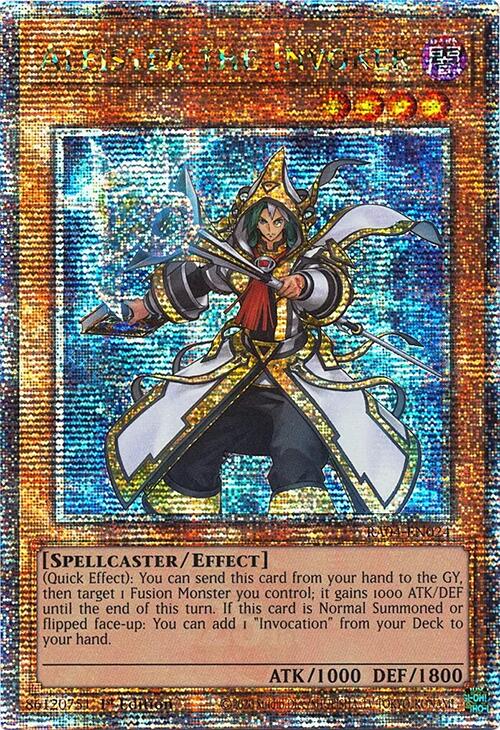 Aleister the Invoker (Alternate Art) [RA04-EN024] Quarter Century Secret Rare | Gam3 Escape