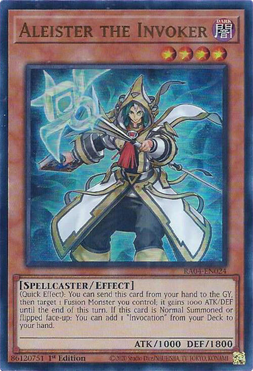 Aleister the Invoker (Alternate Art) [RA04-EN024] Ultra Rare | Gam3 Escape