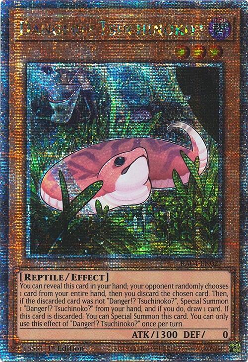 Danger!? Tsuchinoko? [RA04-EN027] Quarter Century Secret Rare | Gam3 Escape