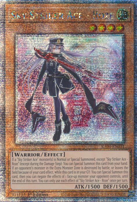 Sky Striker Ace - Roze [RA04-EN031] Quarter Century Secret Rare | Gam3 Escape