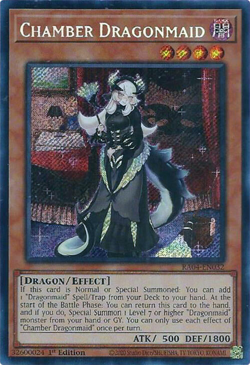 Chamber Dragonmaid [RA04-EN032] Secret Rare | Gam3 Escape