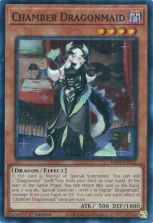 Chamber Dragonmaid [RA04-EN032] Super Rare | Gam3 Escape
