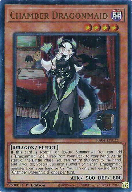 Chamber Dragonmaid [RA04-EN032] Ultra Rare | Gam3 Escape