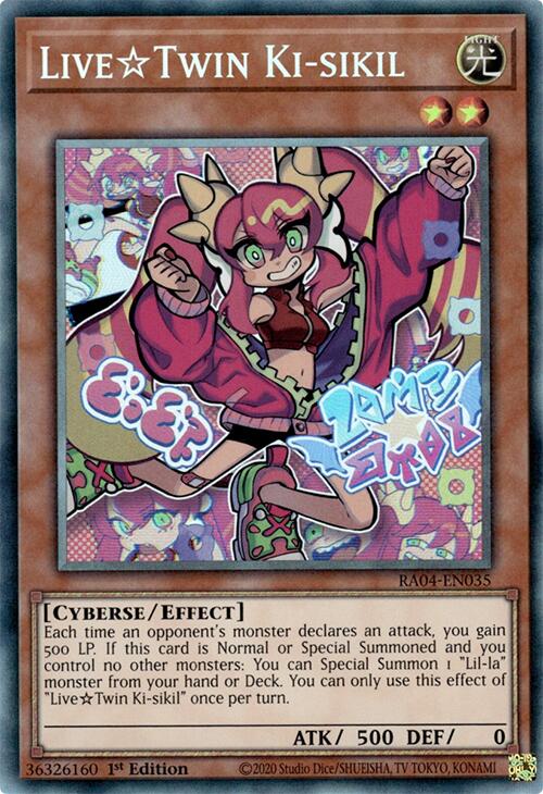 LiveTwin Ki-sikil [RA04-EN035] Prismatic Collector's Rare | Gam3 Escape