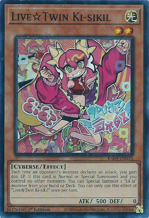 LiveTwin Ki-sikil [RA04-EN035] Super Rare | Gam3 Escape