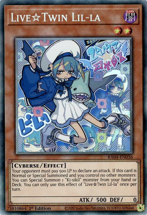 LiveTwin Lil-la [RA04-EN036] Prismatic Collector's Rare | Gam3 Escape