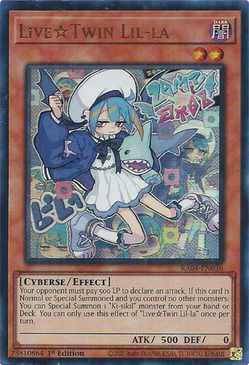 LiveTwin Lil-la [RA04-EN036] Ultra Rare | Gam3 Escape