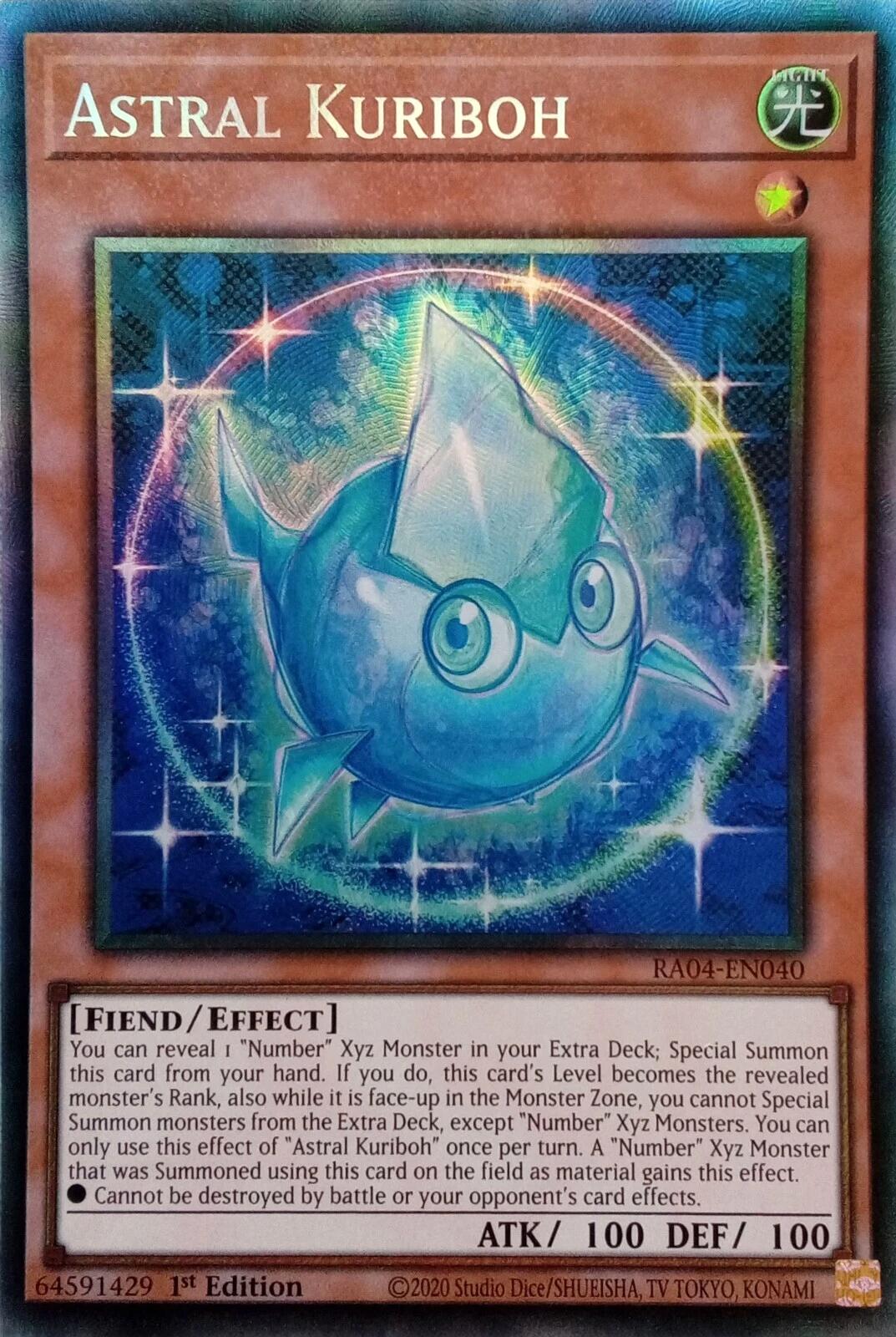 Astral Kuriboh [RA04-EN040] Prismatic Collector's Rare | Gam3 Escape