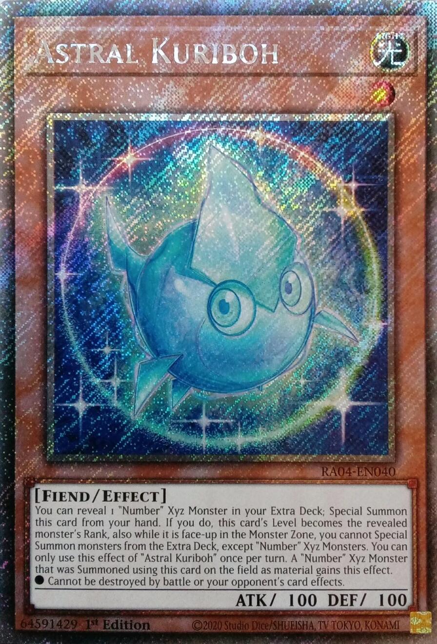 Astral Kuriboh [RA04-EN040] Platinum Secret Rare | Gam3 Escape