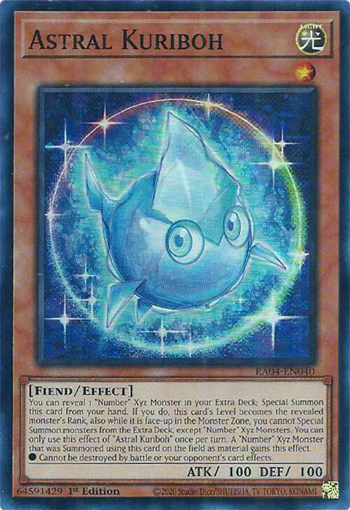 Astral Kuriboh [RA04-EN040] Super Rare | Gam3 Escape
