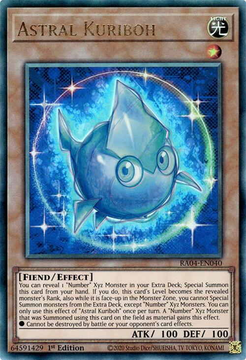 Astral Kuriboh [RA04-EN040] Prismatic Ultimate Rare | Gam3 Escape