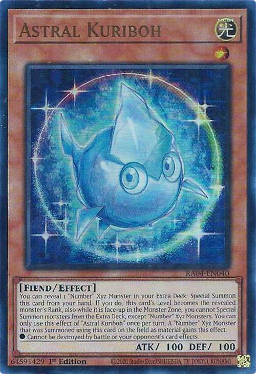Astral Kuriboh [RA04-EN040] Ultra Rare | Gam3 Escape