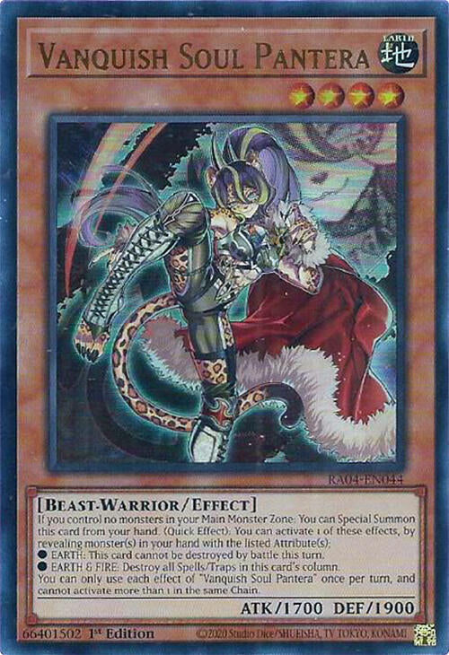 Vanquish Soul Pantera [RA04-EN044] Ultra Rare | Gam3 Escape