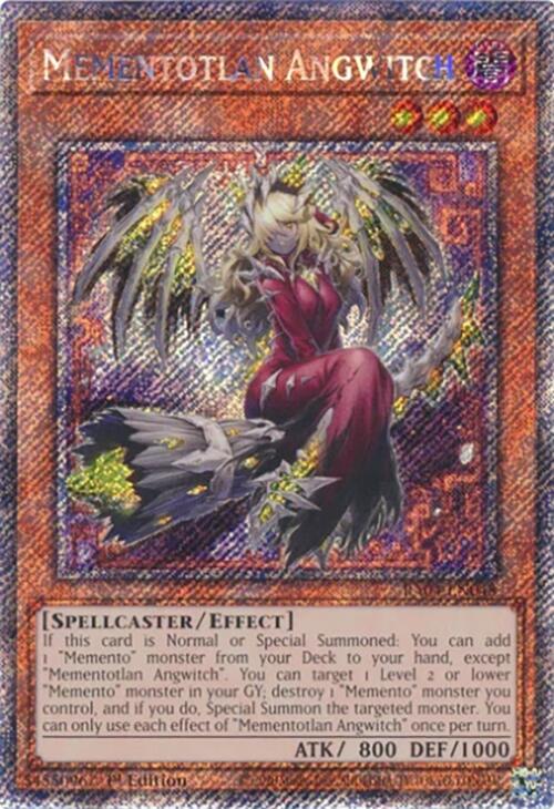 Mementotlan Angwitch [RA04-EN048] Platinum Secret Rare | Gam3 Escape