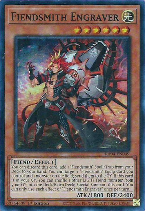 Fiendsmith Engraver [RA04-EN049] Super Rare | Gam3 Escape