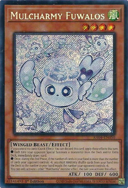 Mulcharmy Fuwalos [RA04-EN050] Secret Rare | Gam3 Escape