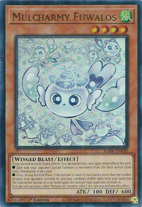 Mulcharmy Fuwalos [RA04-EN050] Ultra Rare | Gam3 Escape