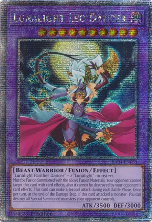 Lunalight Leo Dancer [RA04-EN053] Quarter Century Secret Rare | Gam3 Escape