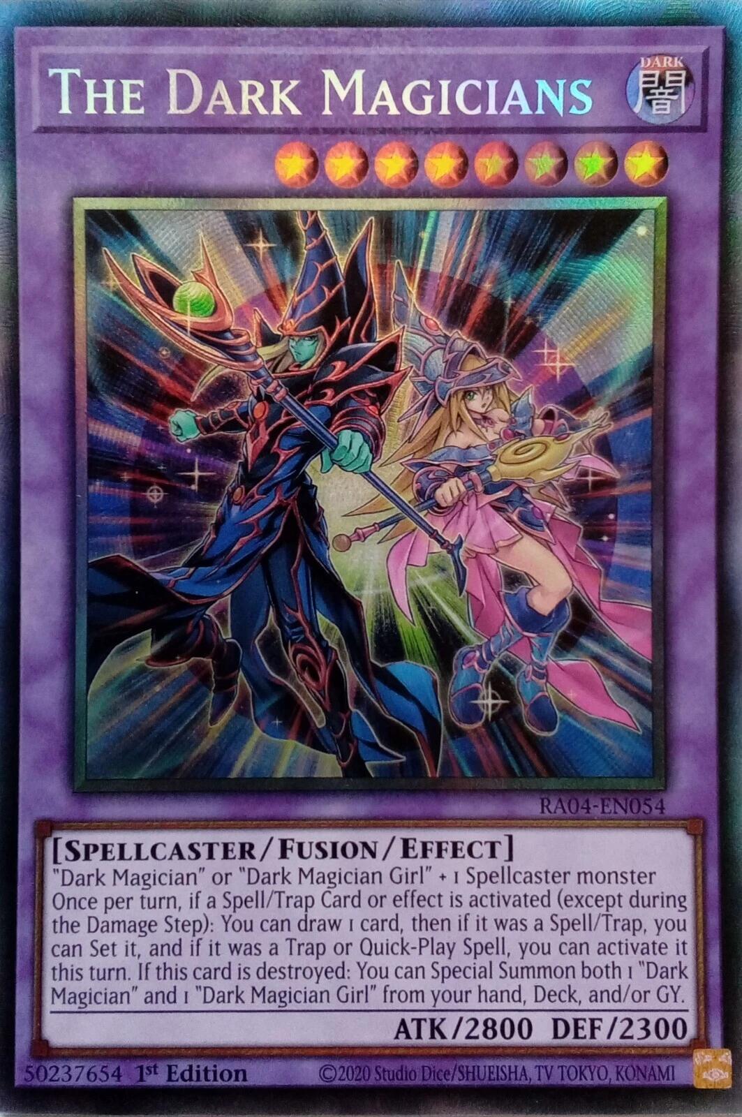 The Dark Magicians [RA04-EN054] Prismatic Collector's Rare | Gam3 Escape