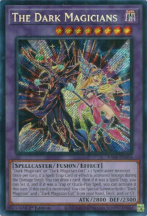 The Dark Magicians [RA04-EN054] Secret Rare | Gam3 Escape
