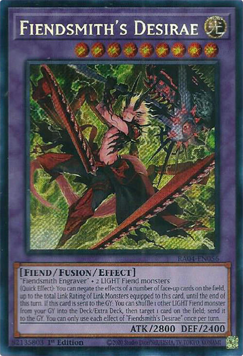 Fiendsmith's Desirae [RA04-EN056] Secret Rare | Gam3 Escape