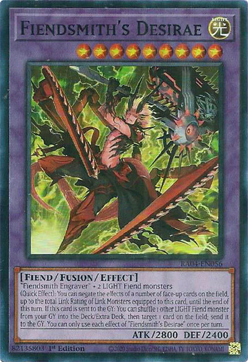 Fiendsmith's Desirae [RA04-EN056] Super Rare | Gam3 Escape