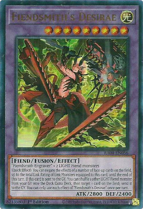 Fiendsmith's Desirae [RA04-EN056] Ultra Rare | Gam3 Escape