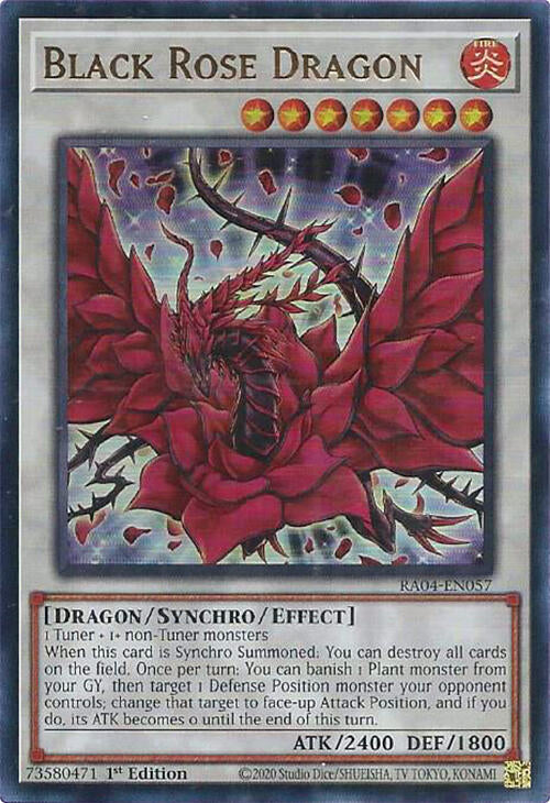 Black Rose Dragon [RA04-EN057] Ultra Rare | Gam3 Escape