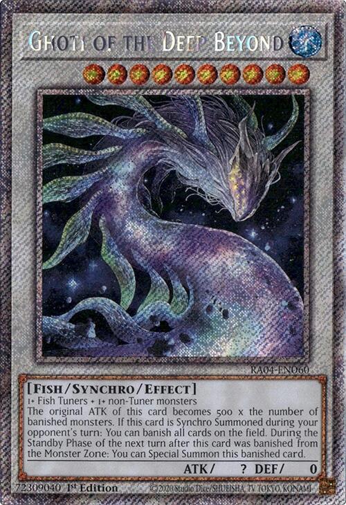 Ghoti of the Deep Beyond [RA04-EN060] Platinum Secret Rare | Gam3 Escape