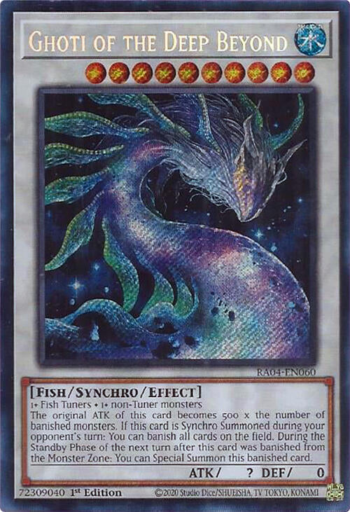 Ghoti of the Deep Beyond [RA04-EN060] Secret Rare | Gam3 Escape