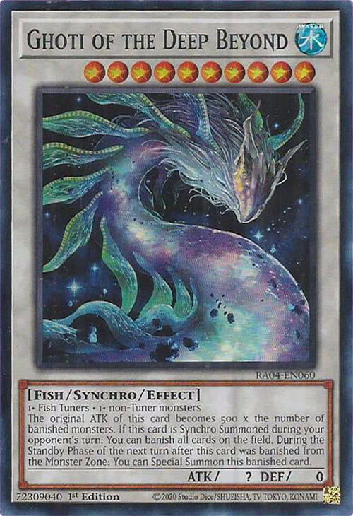 Ghoti of the Deep Beyond [RA04-EN060] Super Rare | Gam3 Escape