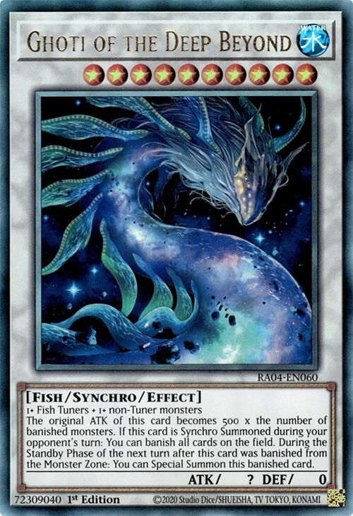 Ghoti of the Deep Beyond [RA04-EN060] Prismatic Ultimate Rare | Gam3 Escape