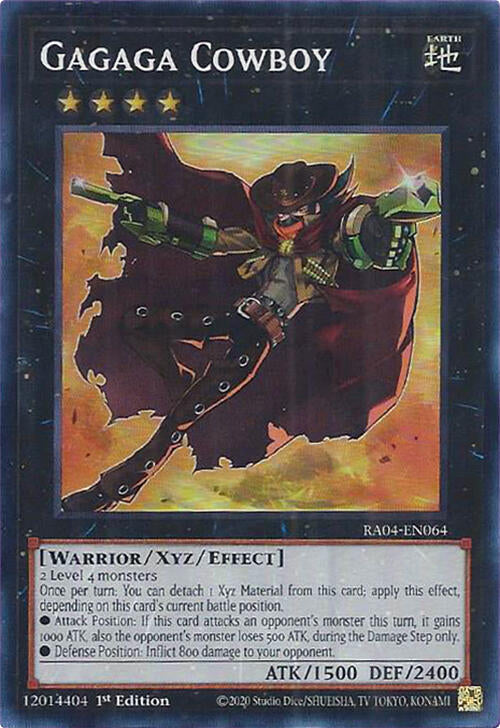 Gagaga Cowboy [RA04-EN064] Super Rare | Gam3 Escape