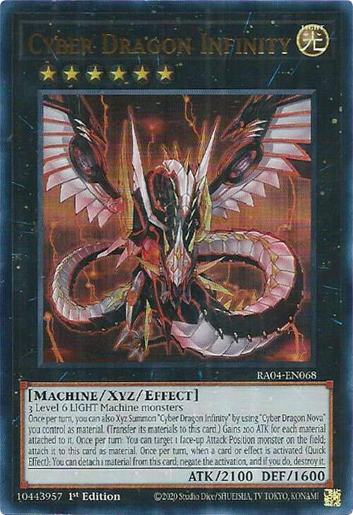Cyber Dragon Infinity [RA04-EN068] Ultra Rare | Gam3 Escape