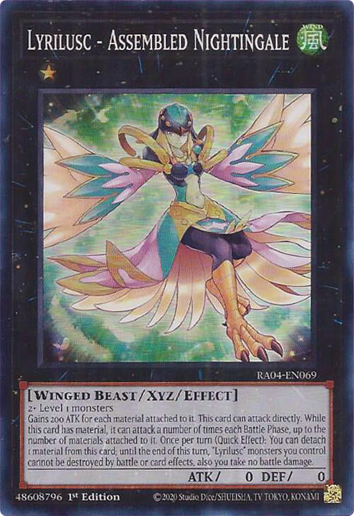 Lyrilusc - Assembled Nightingale [RA04-EN069] Super Rare | Gam3 Escape