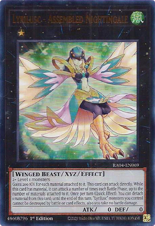 Lyrilusc - Assembled Nightingale [RA04-EN069] Ultra Rare | Gam3 Escape