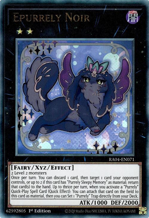 Epurrely Noir [RA04-EN071] Prismatic Ultimate Rare | Gam3 Escape