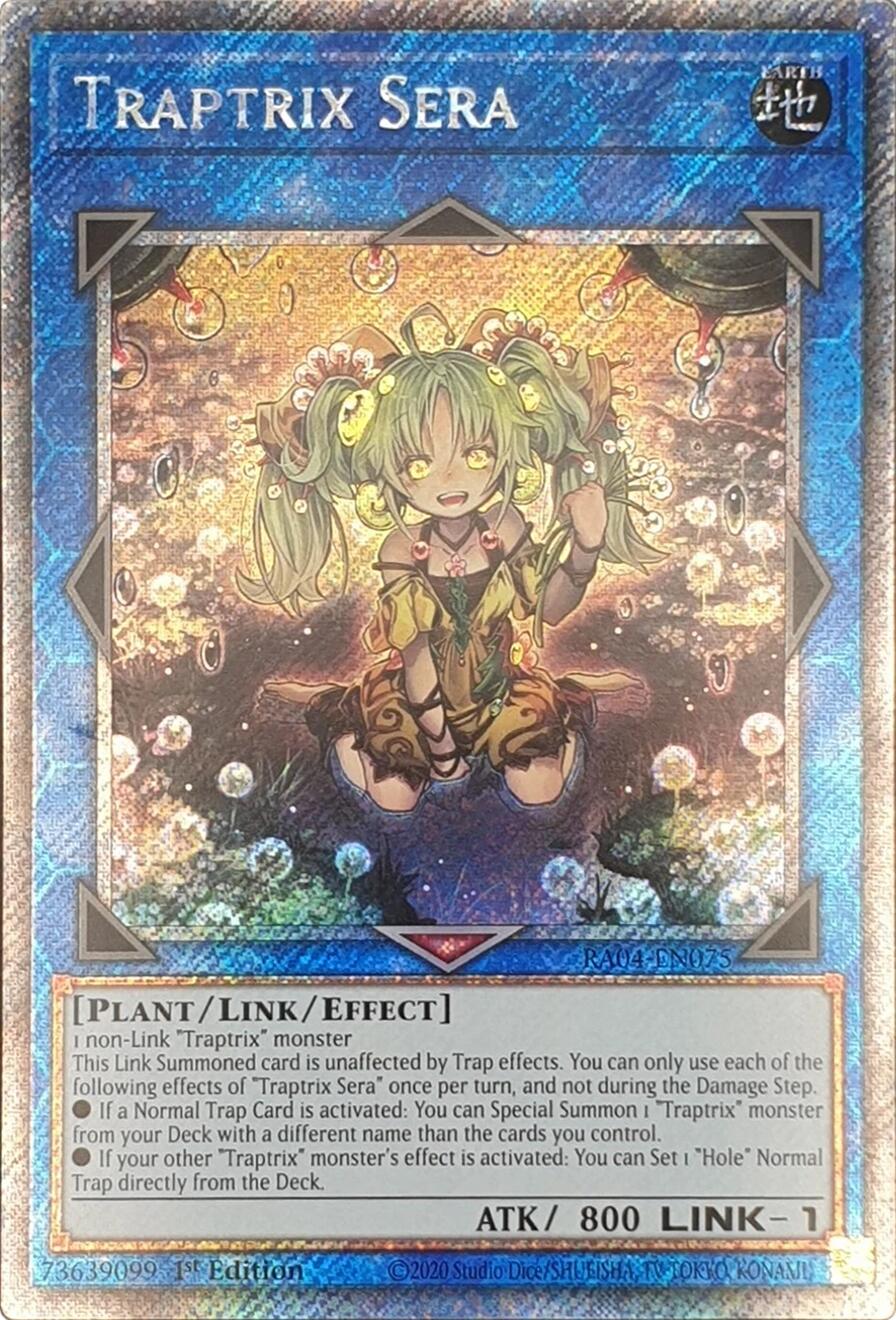 Traptrix Sera [RA04-EN075] Platinum Secret Rare | Gam3 Escape