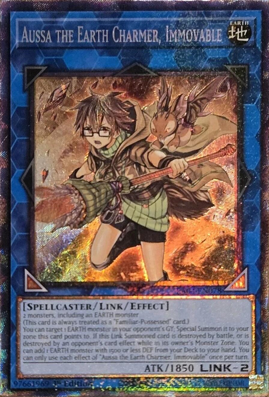 Aussa the Earth Charmer, Immovable [RA04-EN078] Prismatic Collector's Rare | Gam3 Escape