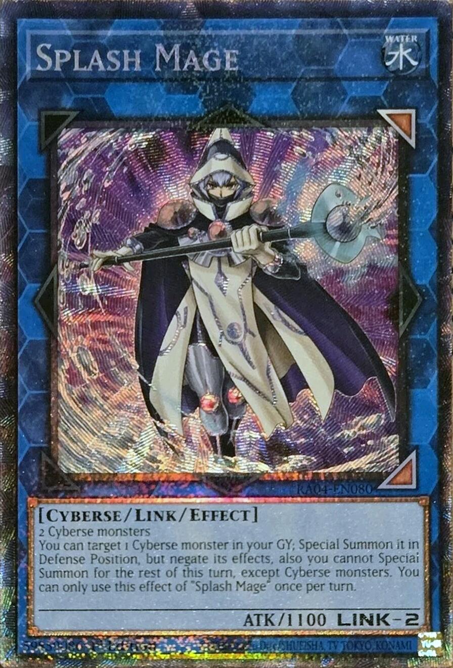 Splash Mage [RA04-EN080] Prismatic Collector's Rare | Gam3 Escape