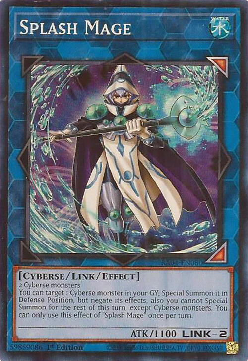 Splash Mage [RA04-EN080] Super Rare | Gam3 Escape