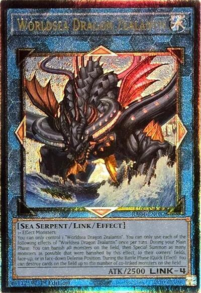 Worldsea Dragon Zealantis [RA04-EN082] Prismatic Ultimate Rare | Gam3 Escape