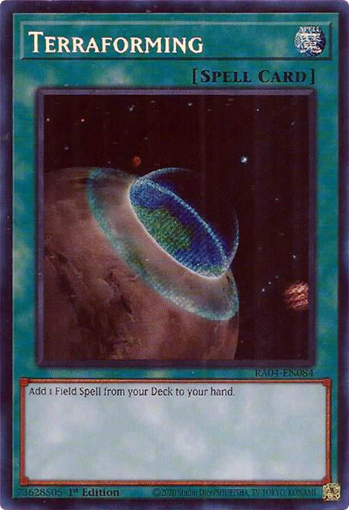 Terraforming [RA04-EN084] Secret Rare | Gam3 Escape