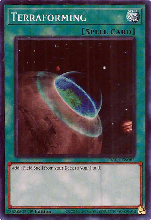 Terraforming [RA04-EN084] Super Rare | Gam3 Escape