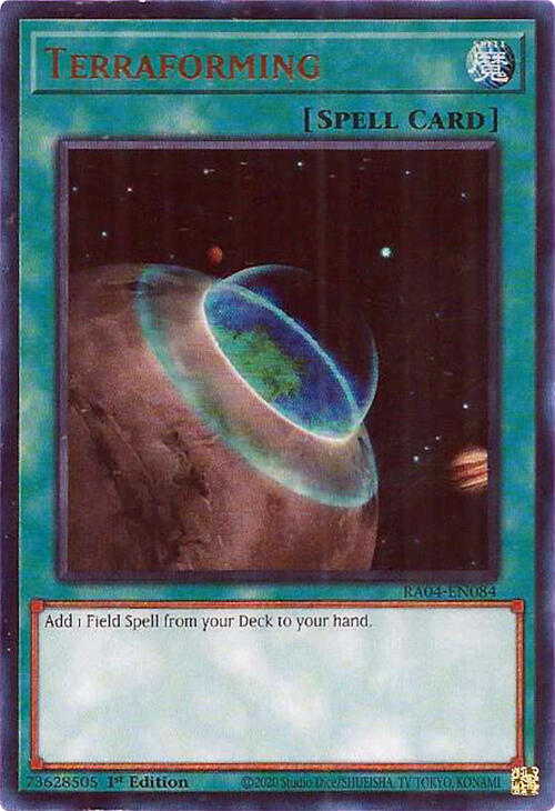 Terraforming [RA04-EN084] Ultra Rare | Gam3 Escape