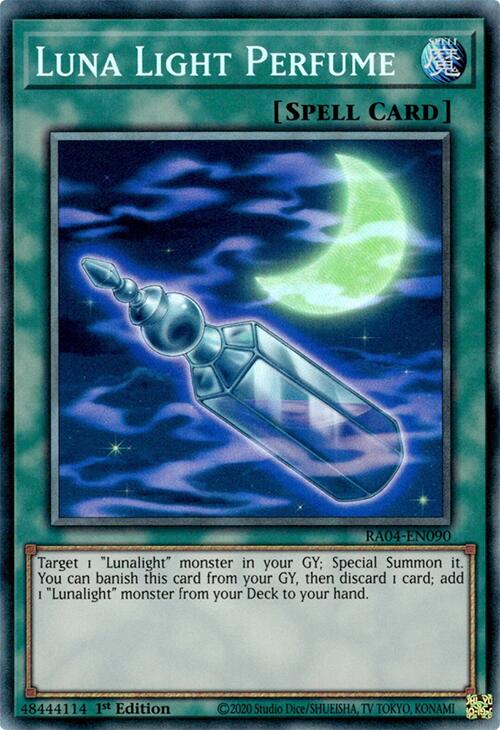 Luna Light Perfume [RA04-EN090] Prismatic Collector's Rare | Gam3 Escape